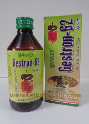 Maharshi Badri, GESTRON-62 SYRUP, 200ml, Excellent Digestive Tonic